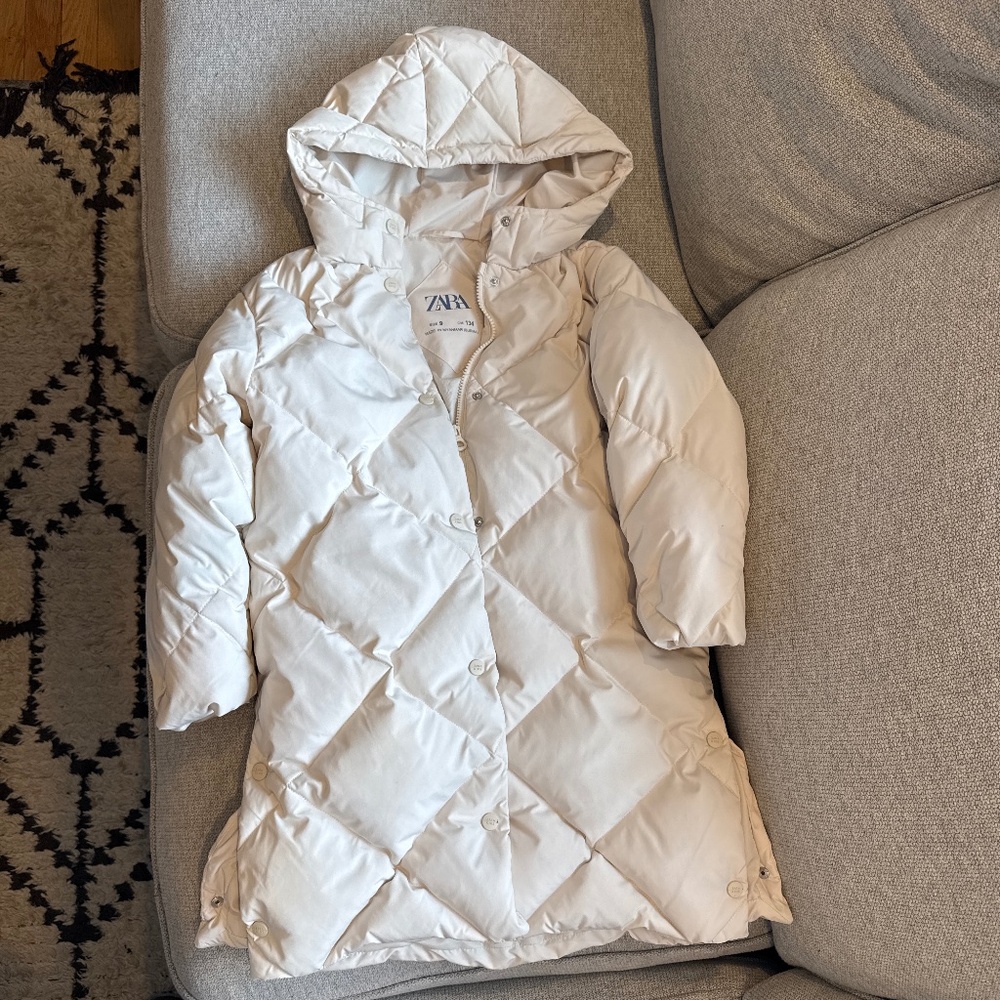 Zara Girls Coat - Size 9